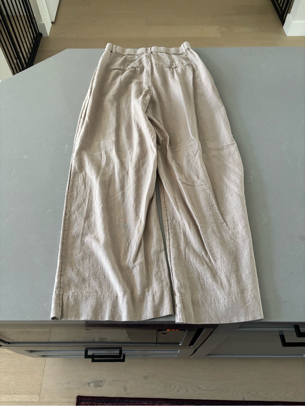 Abercrombie & Fitch linen curve love pants - Picture 2 of 6